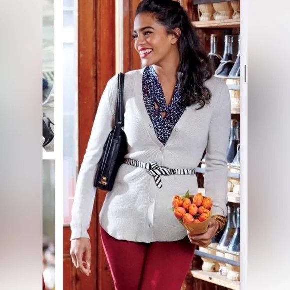 CAbi Cardigan - Shirt Tail Hem - Size Small - Picture 2 of 10